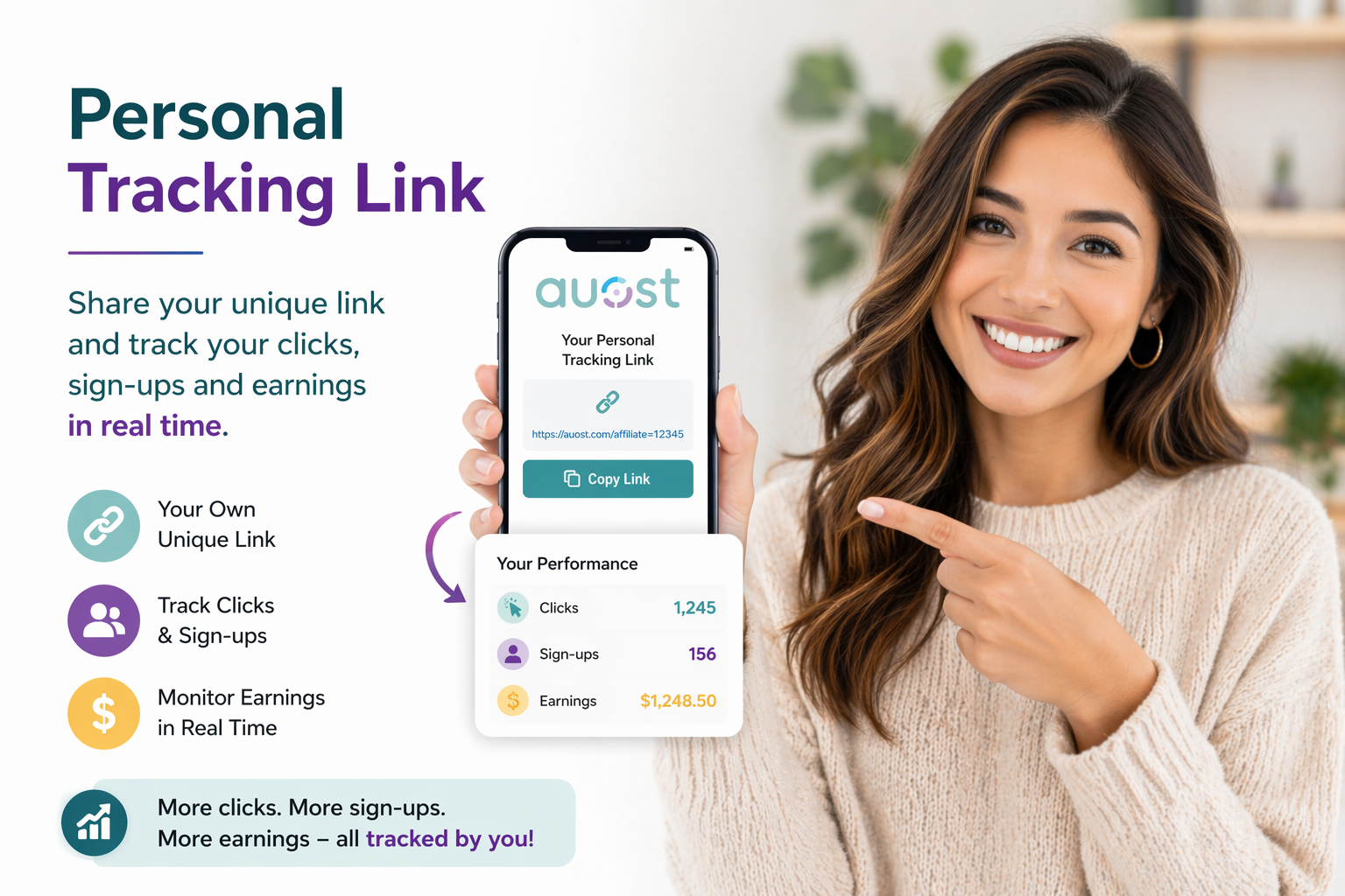 Personal Tracking Link